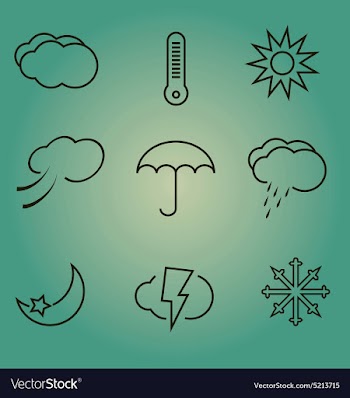 Weather icon vector image
