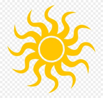 Weather Symbols Sun With Clouds 10, - Yoga To Increase Height