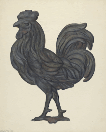 Weather Vane (c. 1937) by Walter | Free Photo - rawpixel
