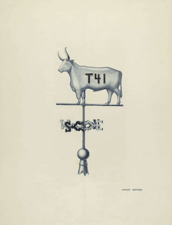 Weather Vane (ca. 1941) by Herbert | Free Photo - rawpixel