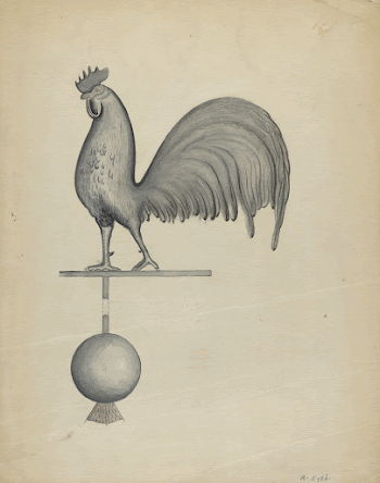 Weather Vane - Iron Rooster | Free Photo - rawpixel