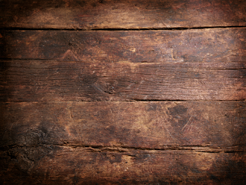 Weathered Dark Brown Wooden Surface Texture