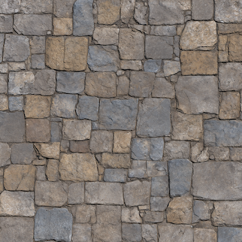 Weathered Dungeon Stone Pavers Texture