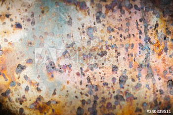 Weathered metal textured background design