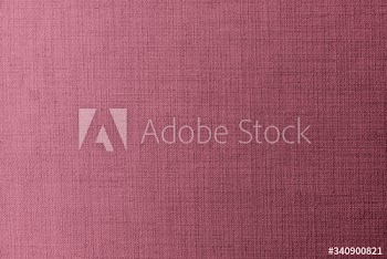 Weaved pink linen fabric