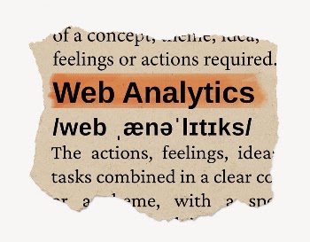 Web analytics ripped dictionary, editable | Free PSD - rawpixel