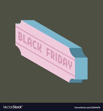 Web banner for black friday sale modern billboard vector image