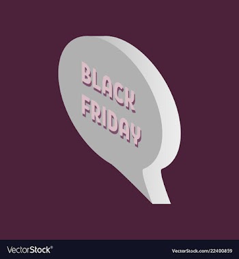 Web banner for black friday sale modern billboard vector image