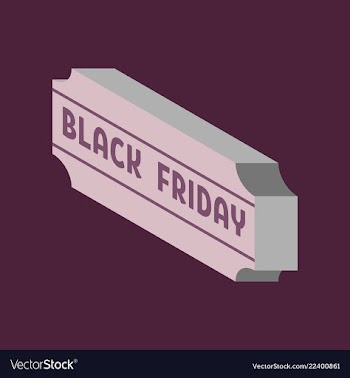 Web banner for black friday sale modern billboard vector image