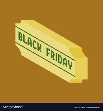 Web banner for black friday sale modern billboard vector image