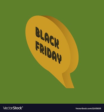 Web banner for black friday sale modern billboard vector image