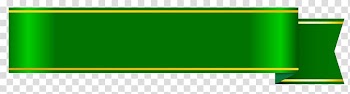 Web banner Paper clip , Green Banner transparent background PNG clipart