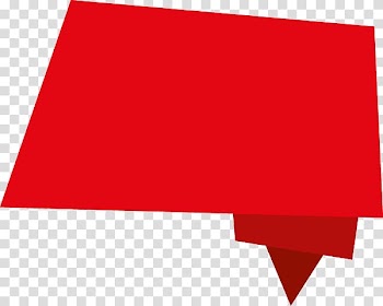 Web banner, red banner transparent background PNG clipart