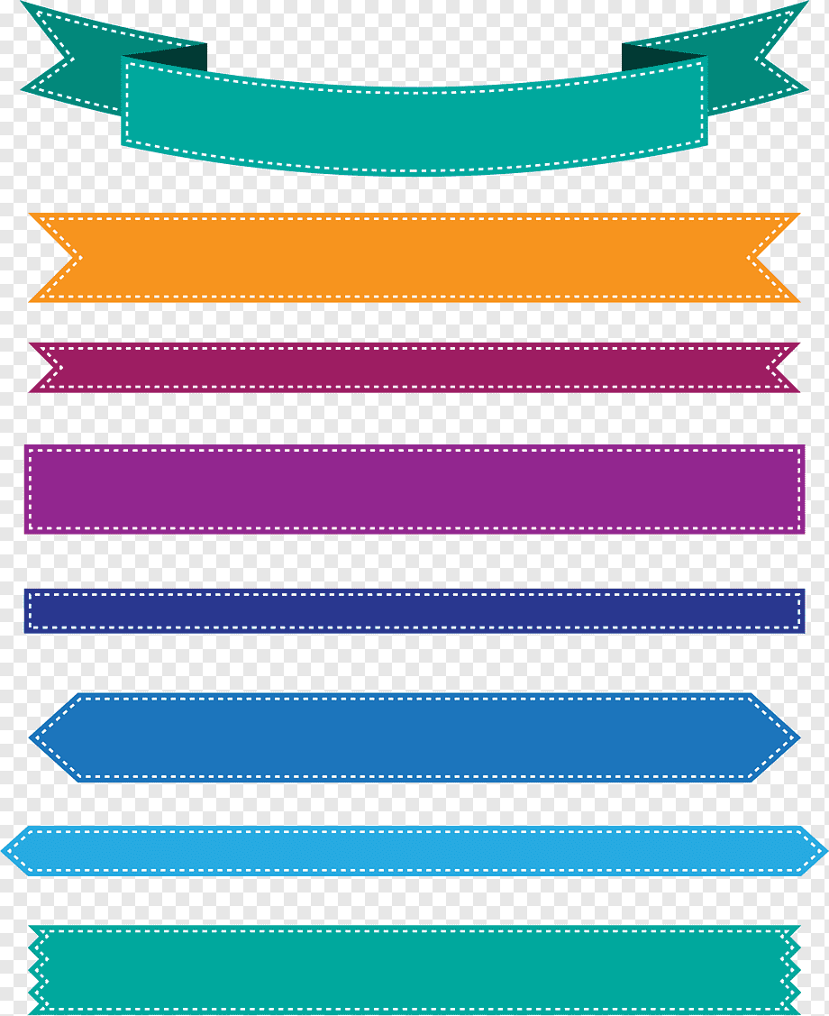 Web banner Ribbon Icon, Colorful ribbon banner, multicolored ribbon illustration, purple, angle, text png