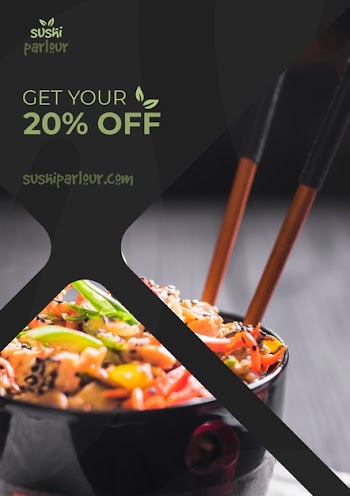 Web banner template for japanese restaurant Free Psd