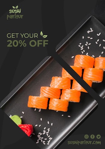Web banner template for japanese restaurant Free Psd