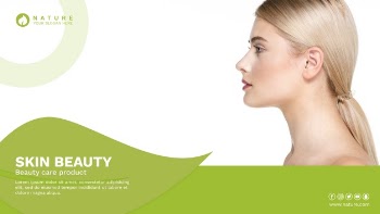 Web banner template with beauty concept Free Psd