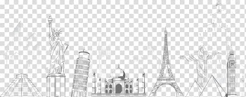 Web banner Travel Hotel Tourism, Travel round the world transparent background PNG clipart