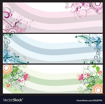 Web banners vector image