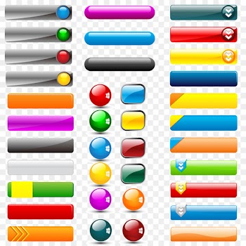 Web button Icon - Vector buttons 
