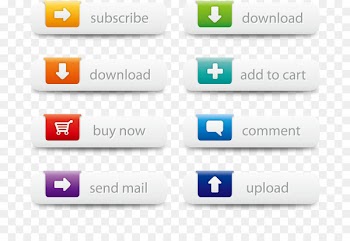Web button Web design Icon - Vector web buttons illustration 