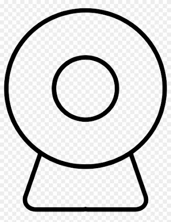 Web Camera Coloring Page - Webcam