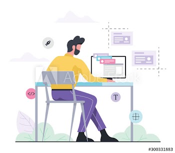 Web design and programming concept