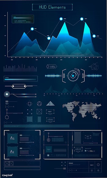 Web design and programming interface vector | Free stock vector - 44881
