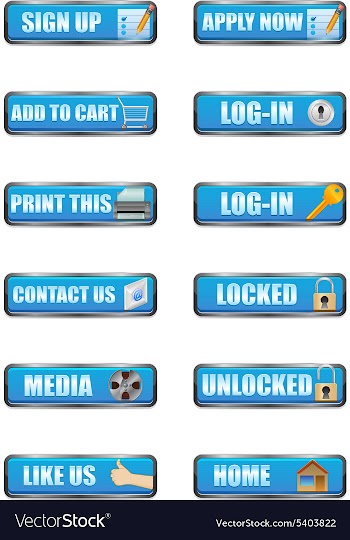 Web design element vector image