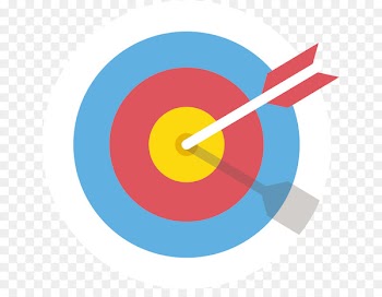 Web design Icon - Darts target vector 