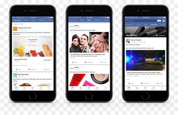 Web feed Facebook Social media News Feed Social network - Newspaper Ad 