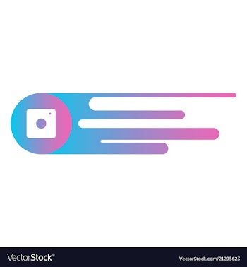 Web icon of modern lineart camera digital vector image