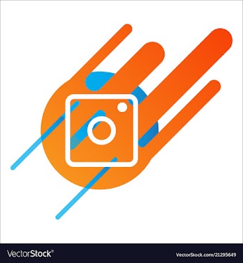 Web icon of modern lineart camera digital vector image