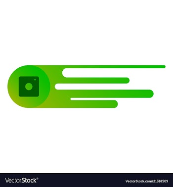 Web icon of modern lineart camera digital vector image