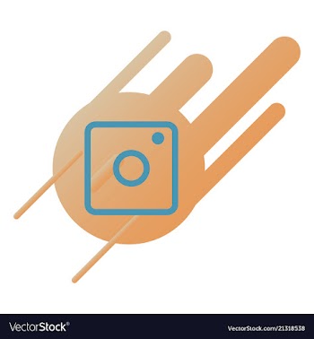 Web icon of modern lineart camera digital vector image