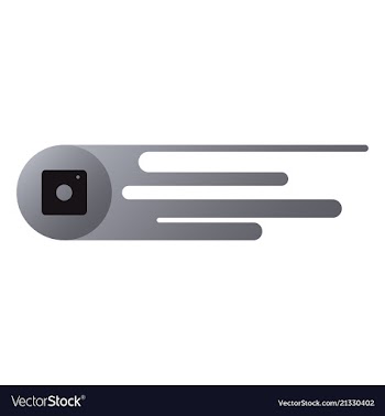 Web icon of modern lineart camera digital vector image