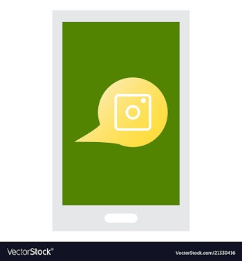 Web icon of modern lineart camera digital vector image