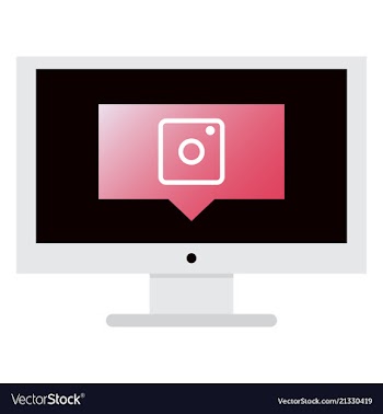 Web icon of modern lineart camera digital vector image