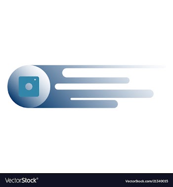 Web icon of modern lineart camera digital vector image