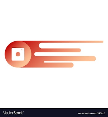 Web icon of modern lineart camera digital vector image