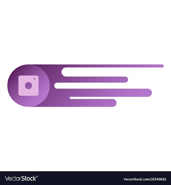 Web icon of modern lineart camera digital vector image