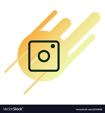 Web icon of modern lineart camera digital vector image