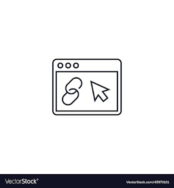 web link creative icon line multicolored from