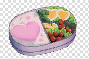 Web Pink Panik, rice meal with eggs and vegetables transparent background PNG clipart
