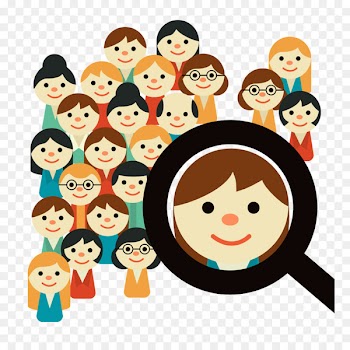 Web search engine Search engine optimization Website Content - A sea of people flattened 