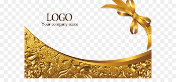 Web template Business card - Gold Business Card Template 