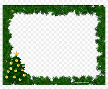 Webcam Border For Christmas - Christmas Frame Free