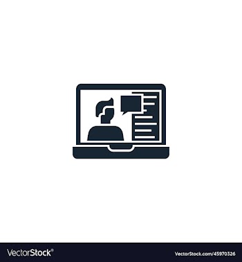 webinar creative icon from e-learning icons