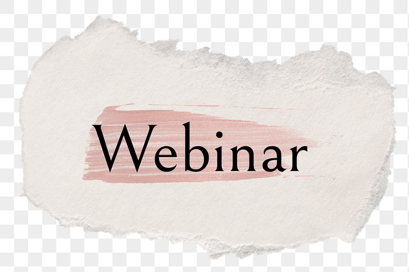 Webinar png word sticker typography, | Free PNG - rawpixel