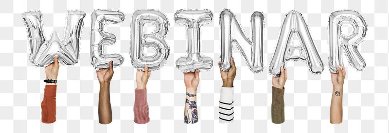 Webinar word png, hands holding | Free PNG - rawpixel